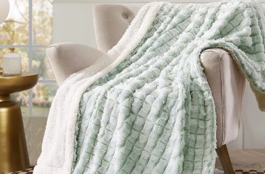 Reversible Sherpa Throw Only $10.50 (Reg. $35)!